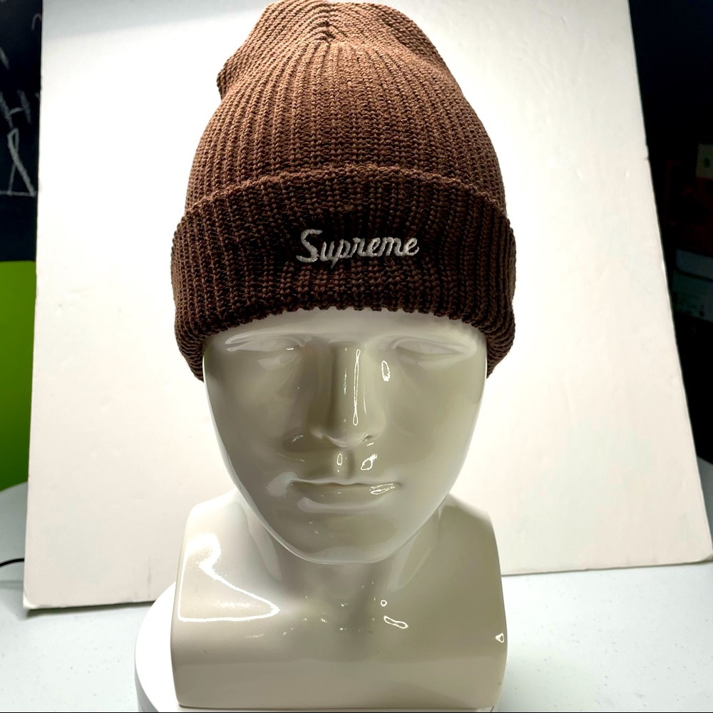 Supreme | Accessories | Supreme Brown Unisex Loose Gauge Beanie